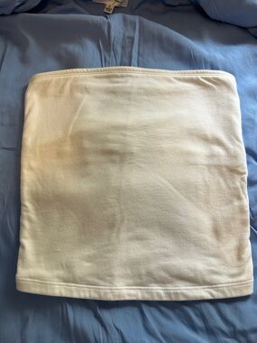 Old Navy White Tube Mini Skirt